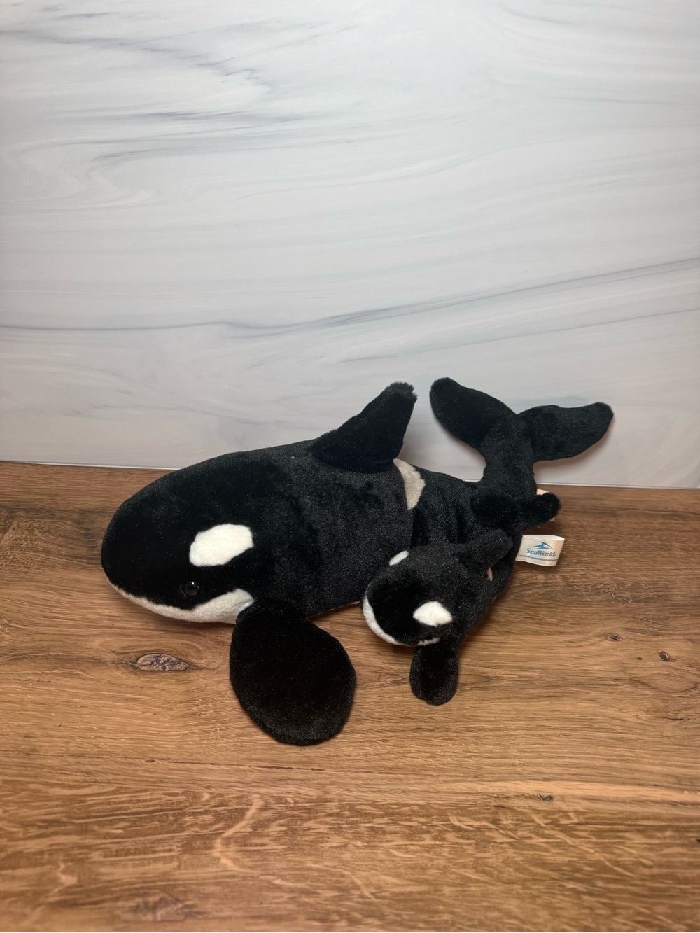 SeaWorld Shamu Mom Baby Plush